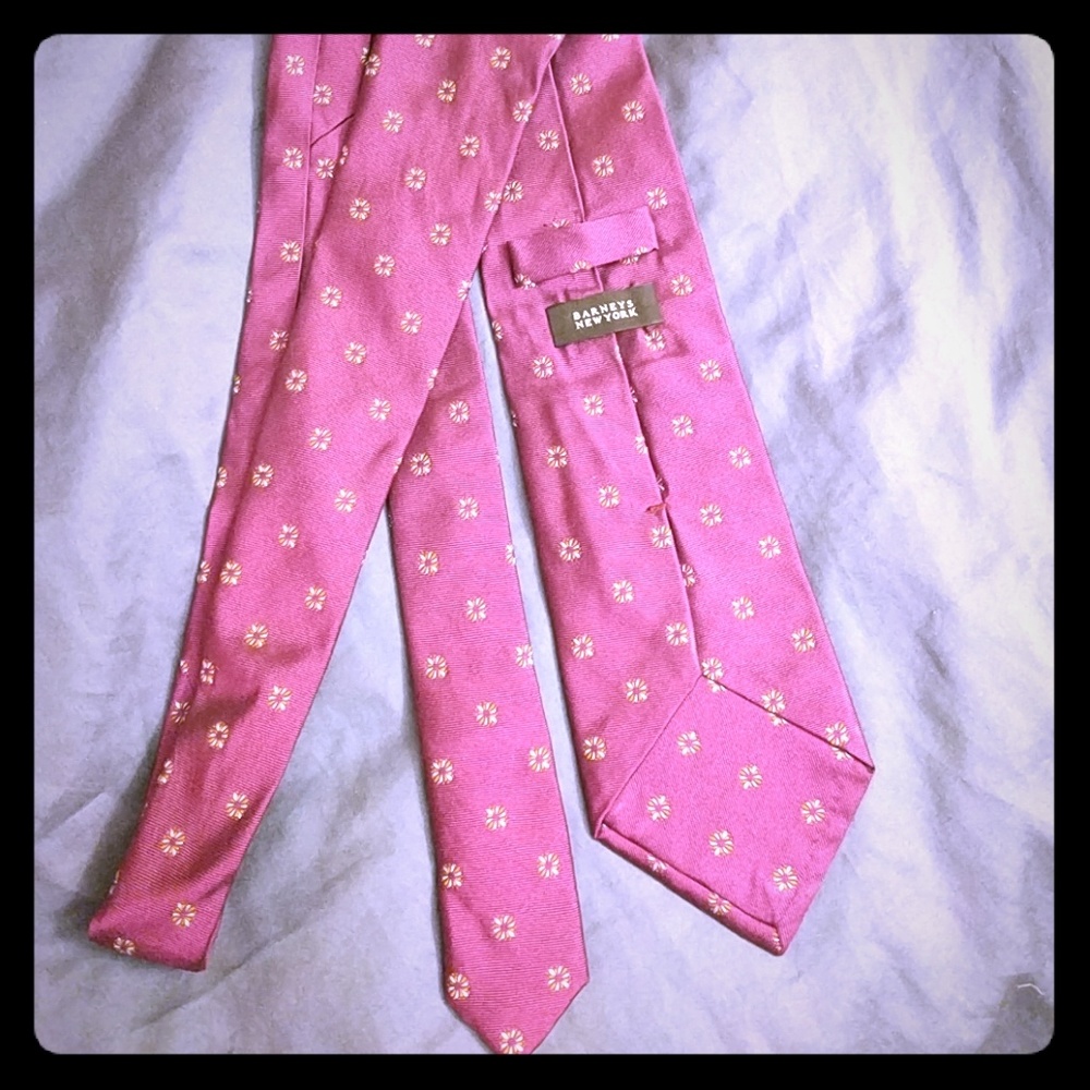 Purple Barney's tie
